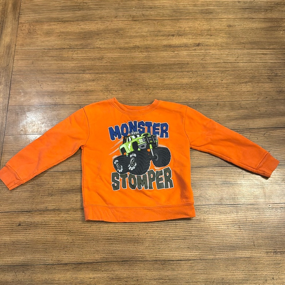 ☀️3 for $10☀️ Monster Truck Sweatshirt
